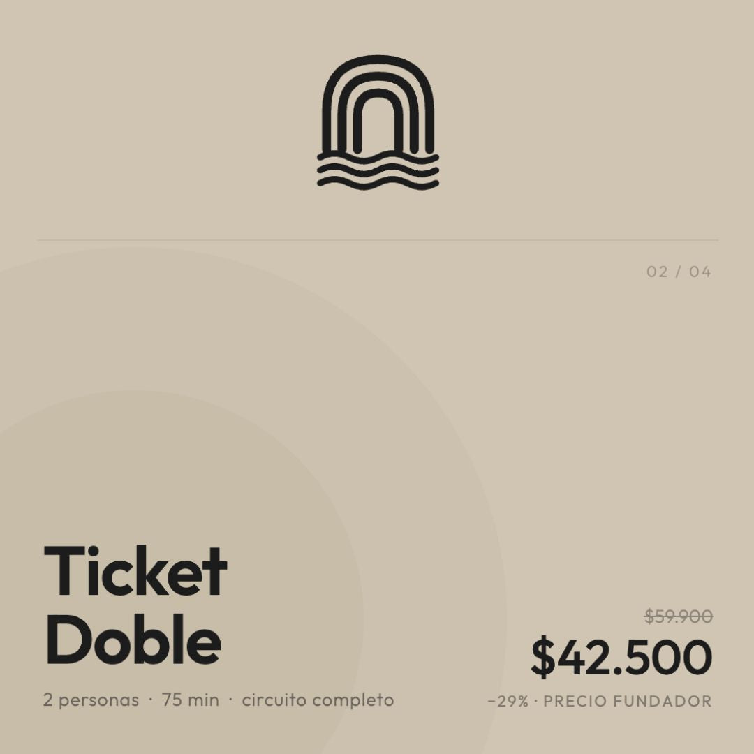 Preventa! Ticket Fundador (doble)